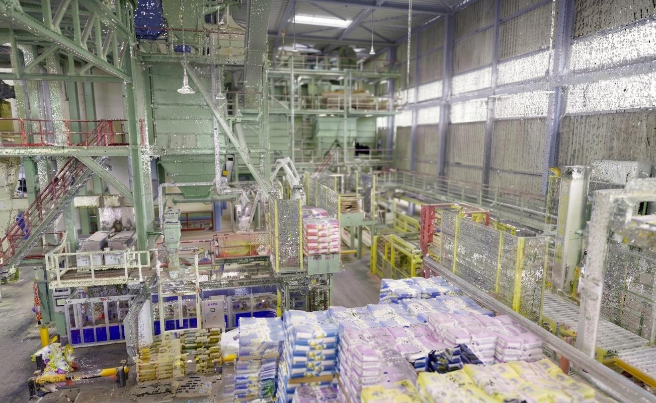 3D-model industriële installatie