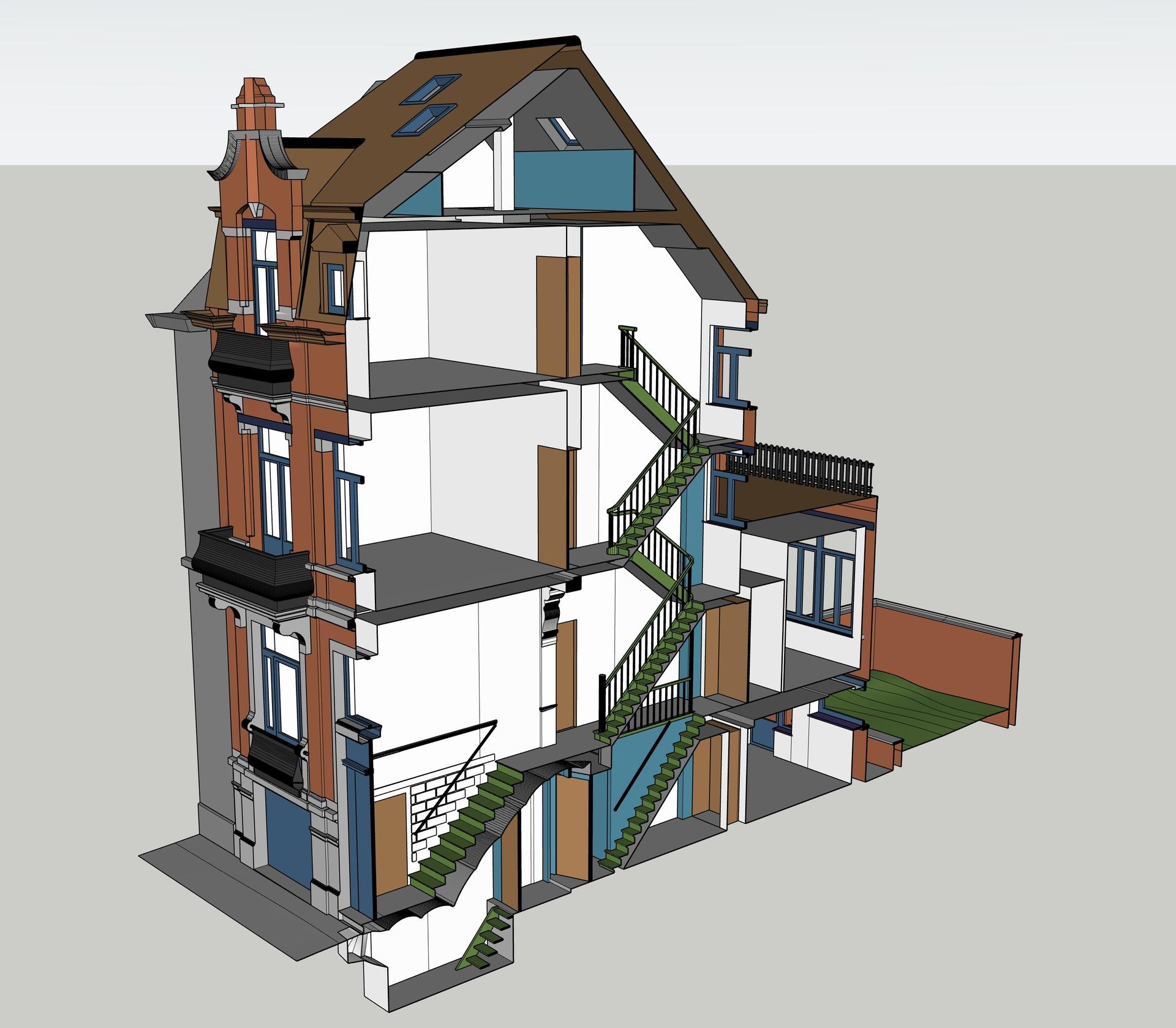 Privéwoning 2D & 3D